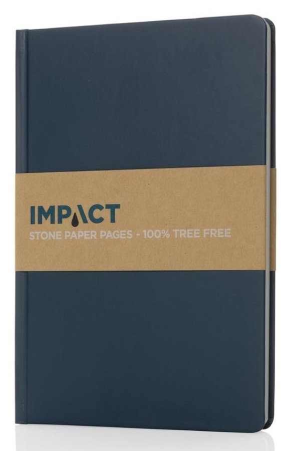 Stone paper hard cover notebook Impact A5, lined